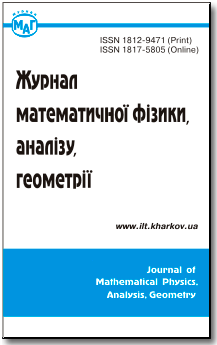Journal of Mathematical Physics, Analysis, Geometry